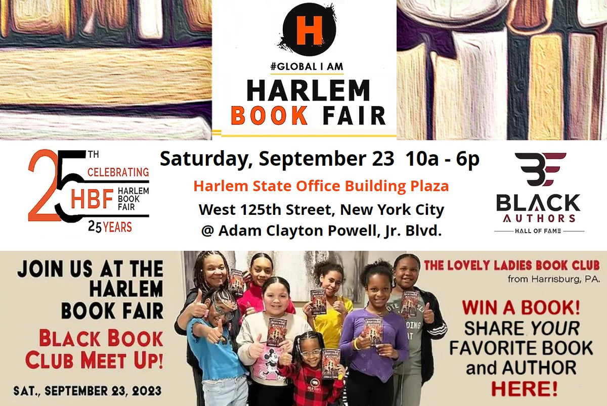 Harlem Book Fair 2023 Diverse books matter Lauren Simone Publishing